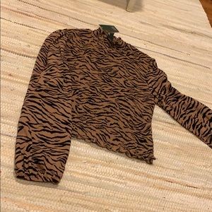 Cheetah blouse
